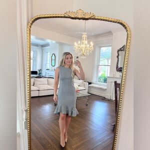 Calvin Klein houndstooth sheath dress